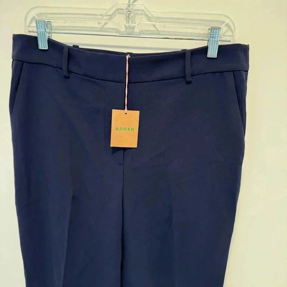 Boden Navy Blue Kew Side Stripe Navy Blue size 10P - Picture 3 of 11